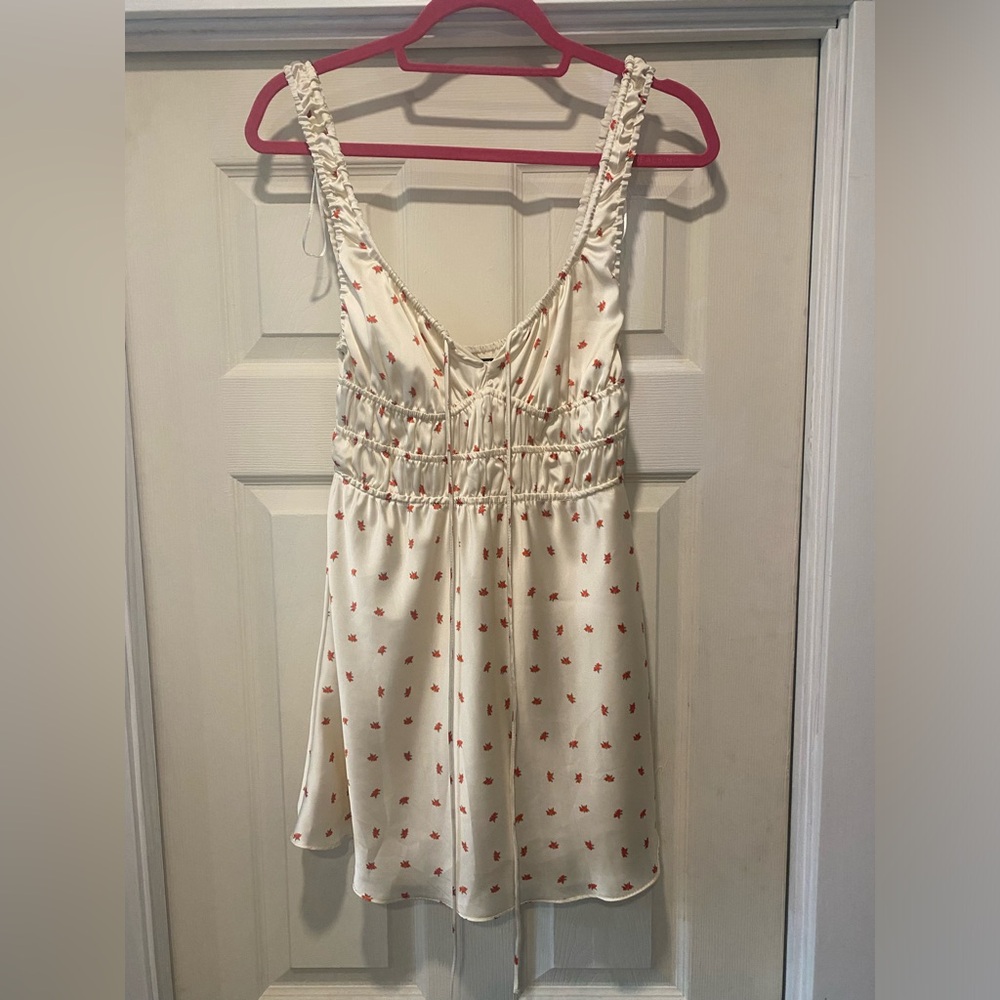 Zara Mini Floral Pattern Dress - Picture 3 of 6